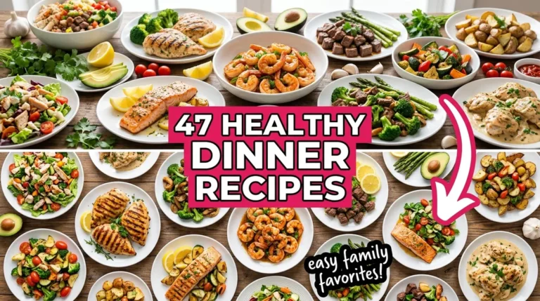 A delicious and nutritious homemade main dish presented as part of our collection of 47 Insanely Good Healthy Dinner Recipes The Whole Family Will Love!